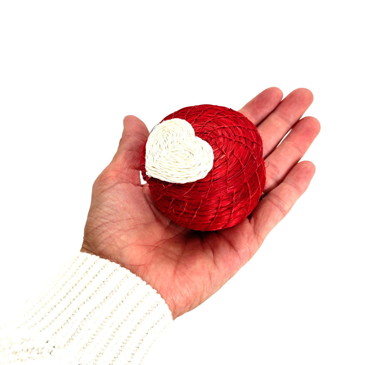 Red Tiny Basket with Love Heart by Mbare Ltd - product image 2 for Resin Society