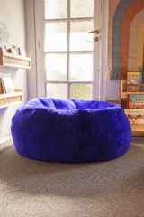 Shearling Handmade Pouf by Homelosophy