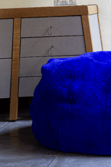 Shearling Handmade Pouf by Homelosophy