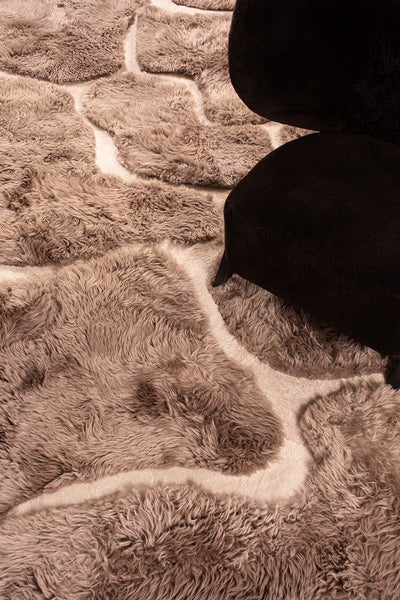Shelter – Custom Sheepskin & Shearling Rug by Homelosophy