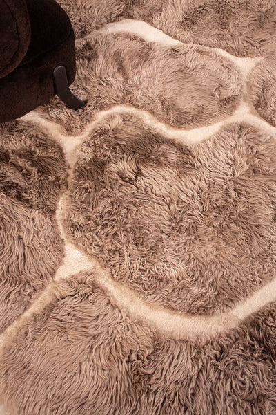 Shelter – Custom Sheepskin & Shearling Rug by Homelosophy