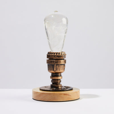 EP Light Snow Decorative Resin LED Bulb with unique handcrafted resin design