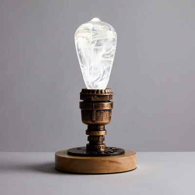 EP Light Snow Decorative Resin LED Bulb with unique handcrafted resin design