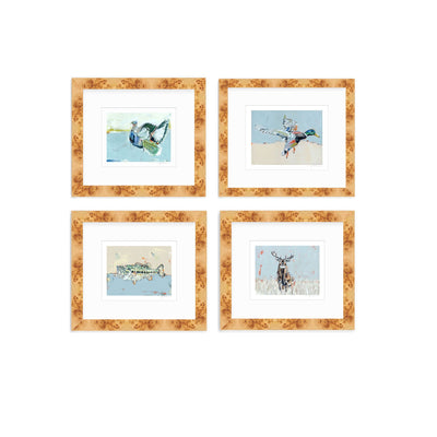 Southern Raised Mallard Fish Deer Turkey Fine Art Print by Chelsea McShane Art - product image 11 for Resin Society