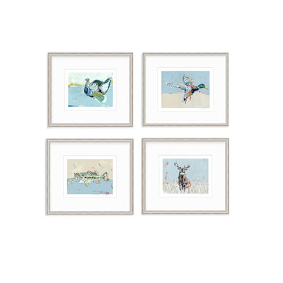 Southern Raised Mallard Fish Deer Turkey Fine Art Print by Chelsea McShane Art - product image 16 for Resin Society