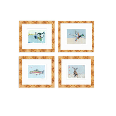 Southern Raised Mallard Fish Deer Turkey Fine Art Print by Chelsea McShane Art - product image 12 for Resin Society