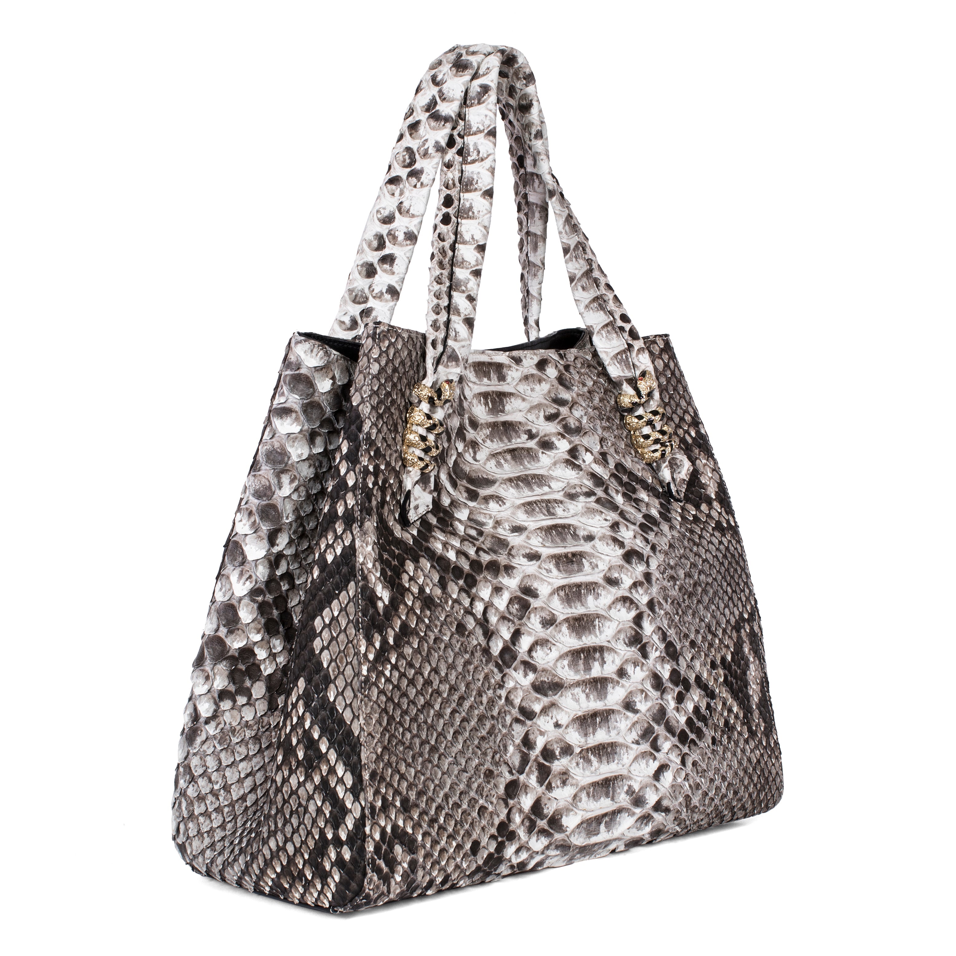 Hand Selected Large Scale Python with Gold Snake Accessories by Allysa Payne Beverly Hills - product image 3 for Resin Society
