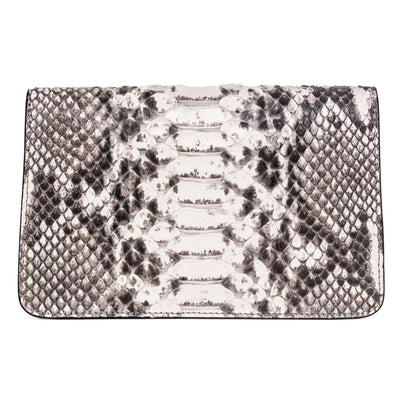Natural Python Clutch With Custom Swarovski Stone by Allysa Payne Beverly Hills - product image 4 for Resin Society