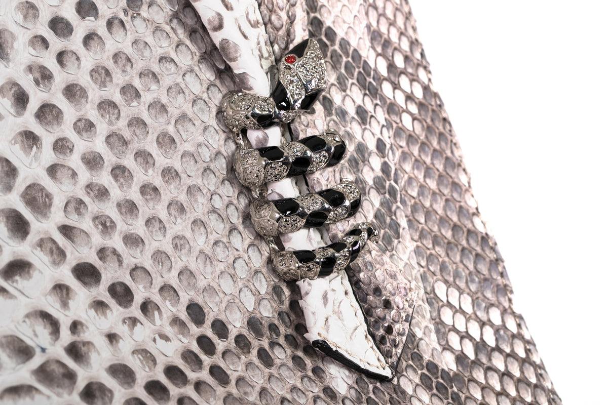 Large Scale Custom Python with Silver Snake Accessories by Allysa Payne Beverly Hills - product image 4 for Resin Society