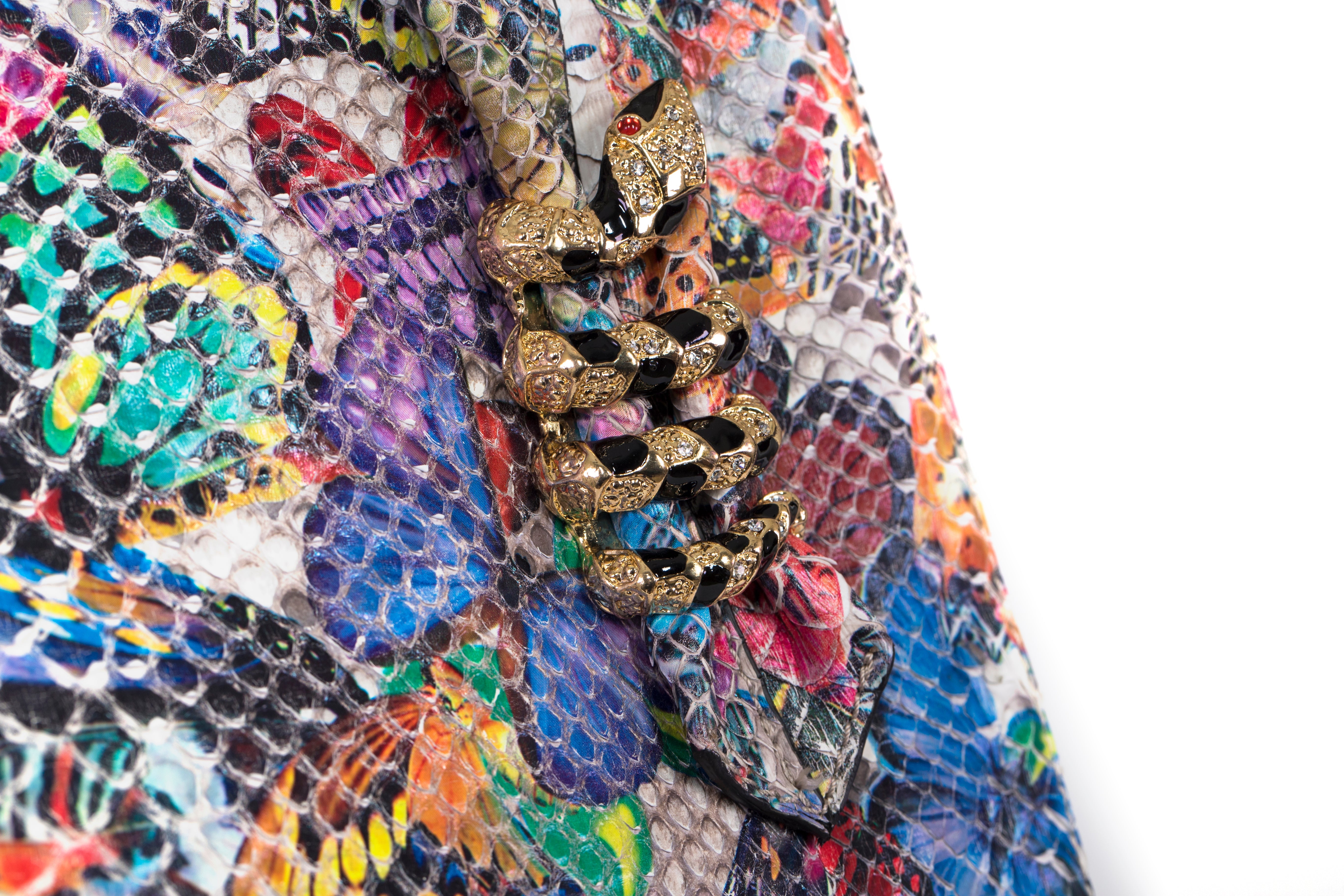 Butterfly Bag with Gold Snake Accessories by Allysa Payne Beverly Hills - product image 4 for Resin Society