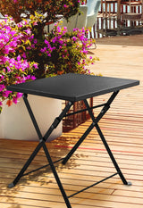 Flint Outdoor Side Table detail image - Resin Society