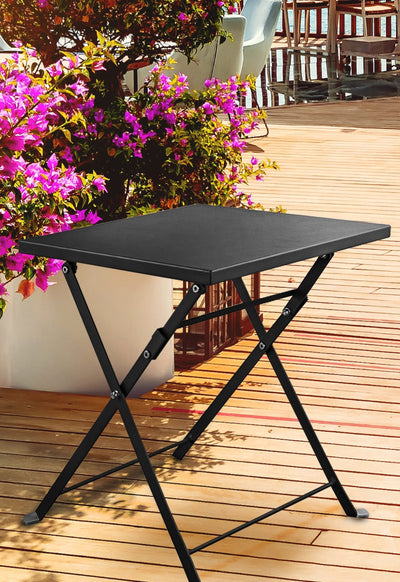 Flint Outdoor Side Table detail image - Resin Society