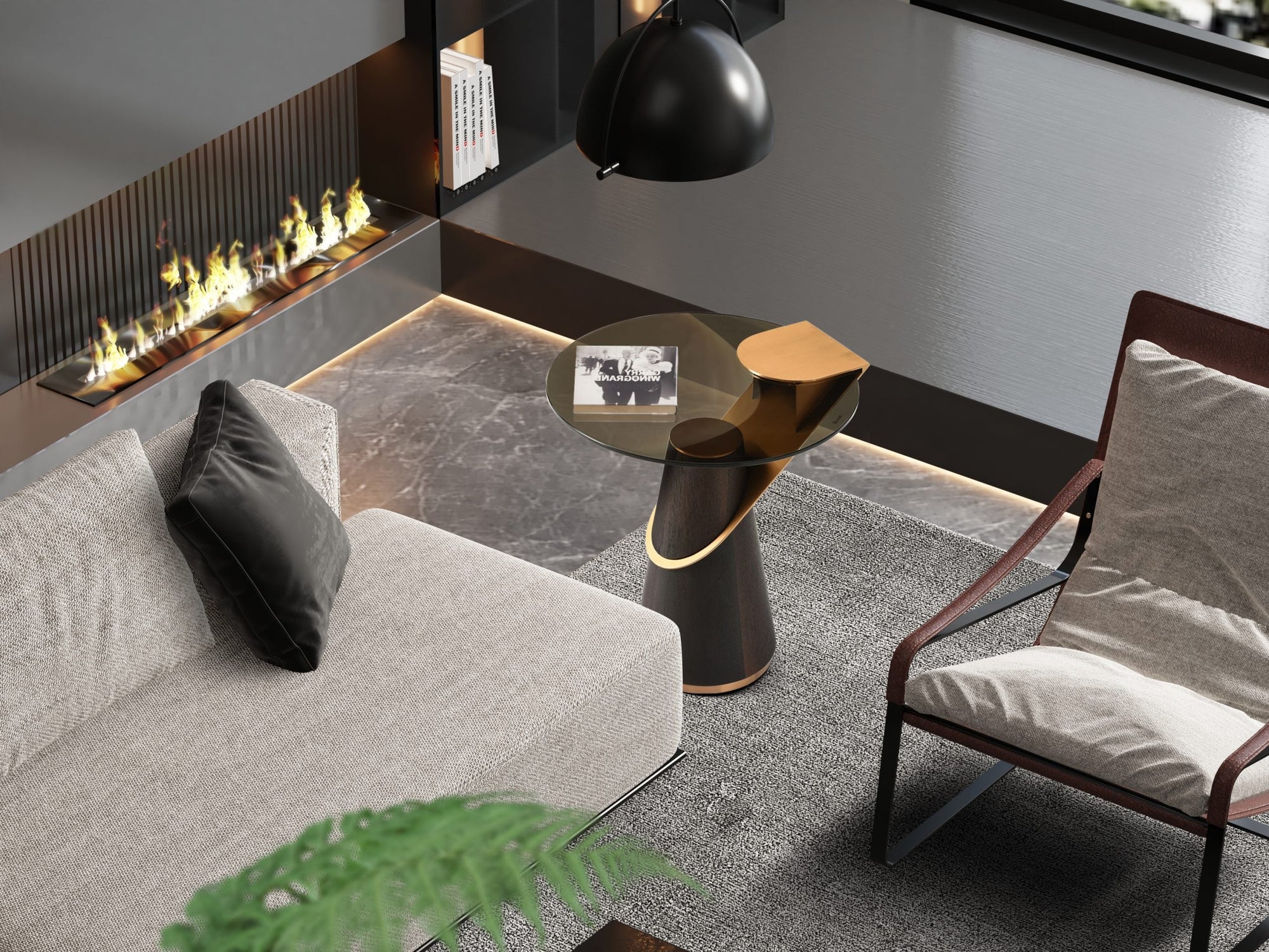 Zaria Side Table by DEKOR - product image 4 for Resin Society