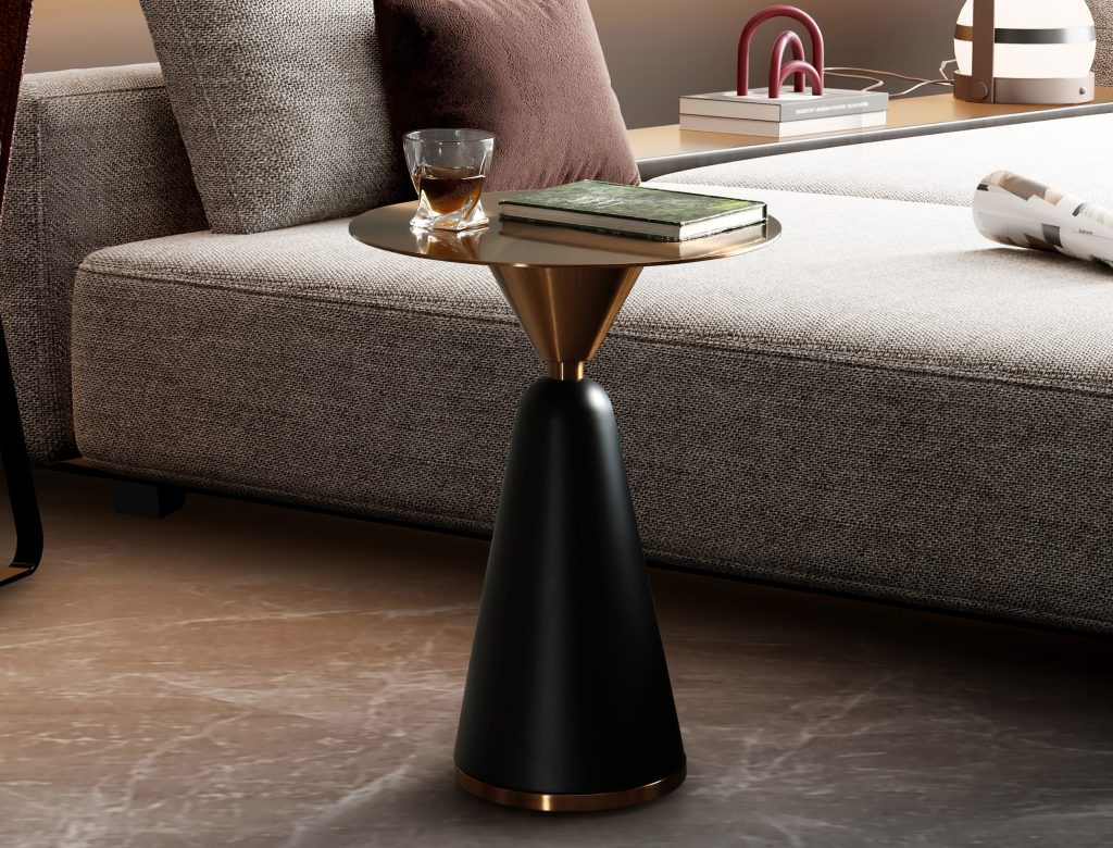 Zora Side Table detail image - Resin Society