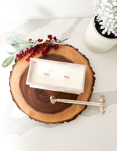Gingerbread House Candle