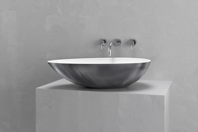 Egg Shaped Vessel Sink by VAST Studio - product image 11 for Resin Society
