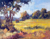 Sunlit Meadow Artist Enhanced Canvas Print by John Beard Collection - main product image for Resin Society