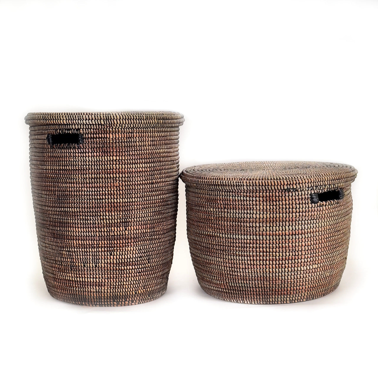 Black Flat Lid Basket - Large by Mbare Ltd - product image 3 for Resin Society