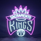 Sacramento Kings Basketball Neon Signs Light by Neon Signs Land - main product image for Resin Society