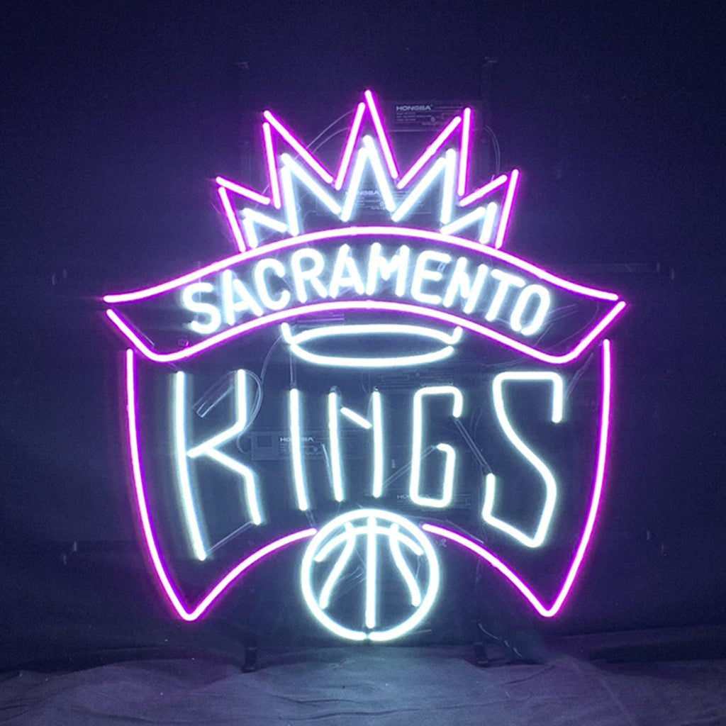Sacramento Kings Basketball Neon Signs Light by Neon Signs Land - main product image for Resin Society