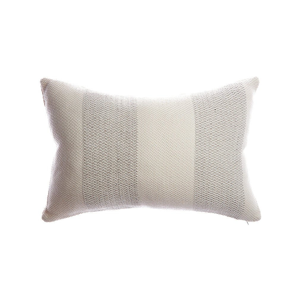 Salar Grey Lumbar Pillow by Homelosophy