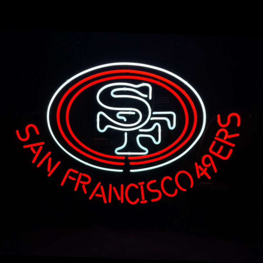 San Francisco 49 ERS Neon Signs Light by Neon Signs Land - main product image for Resin Society