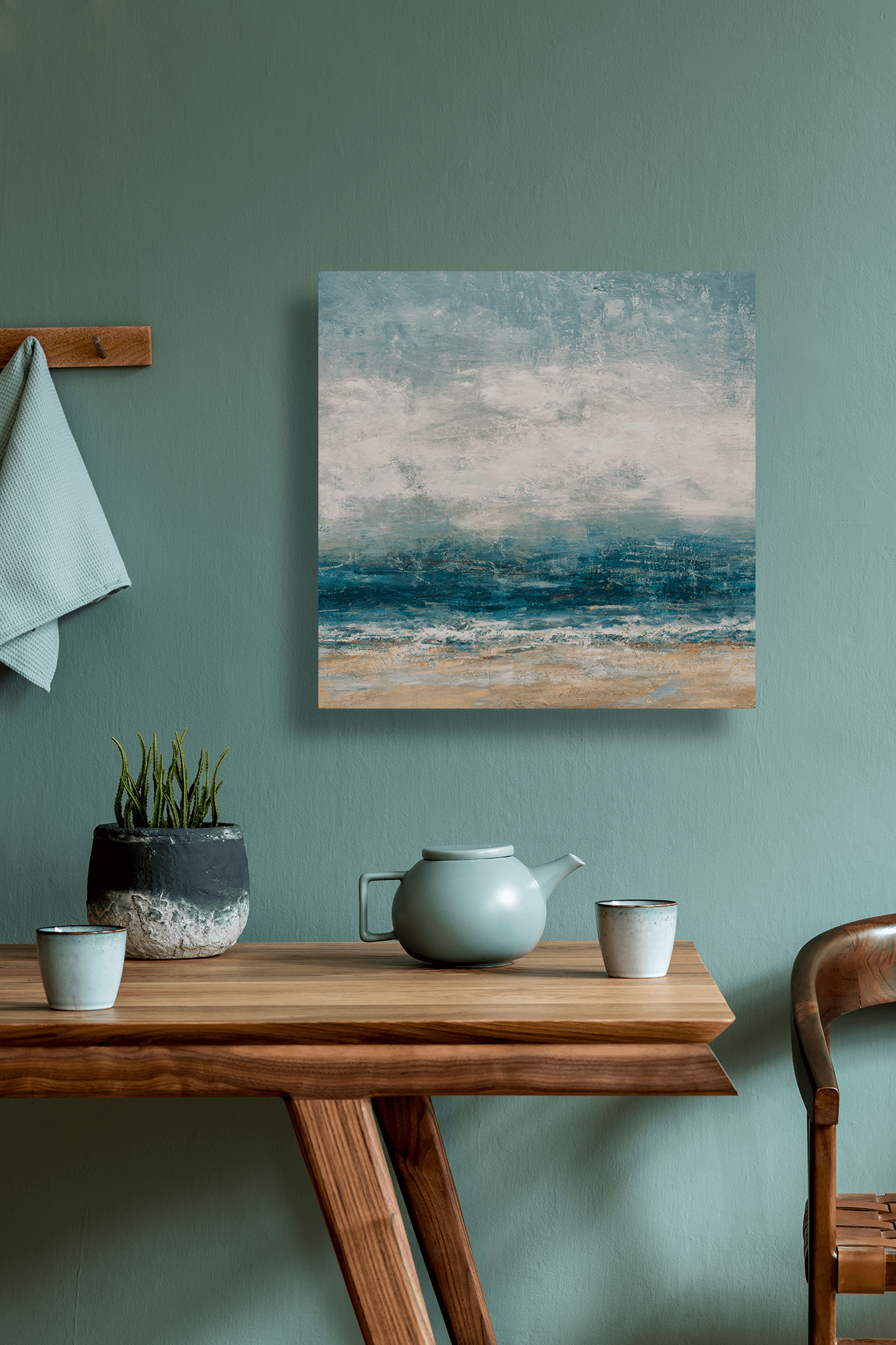 Sand and Sun Artist Enhanced Canvas Print by John Beard Collection - product image 4 for Resin Society