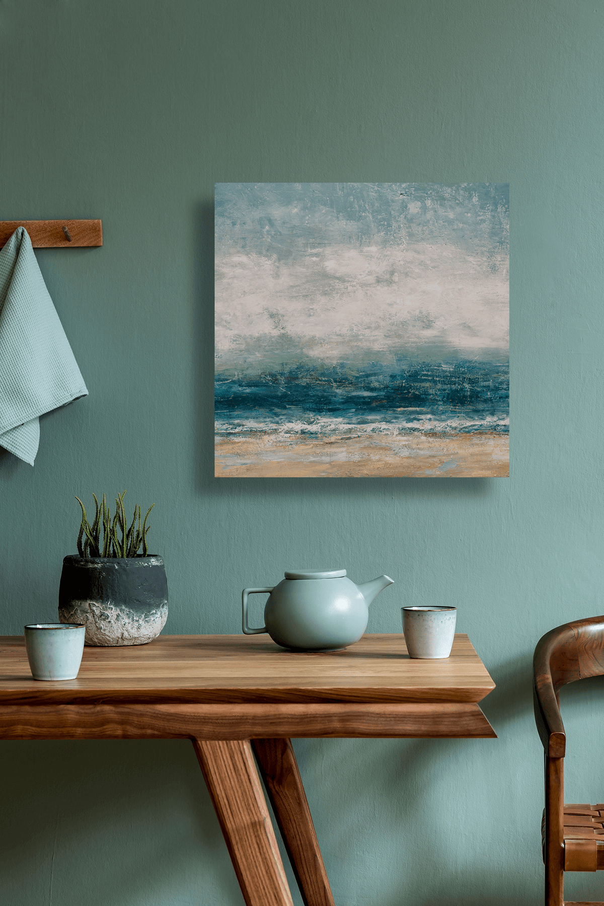 Sand and Sun Artist Enhanced Canvas Print by John Beard Collection - product image 4 for Resin Society
