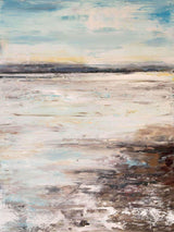 Sand Bar Artist Enhanced Canvas Print by John Beard Collection - main product image for Resin Society