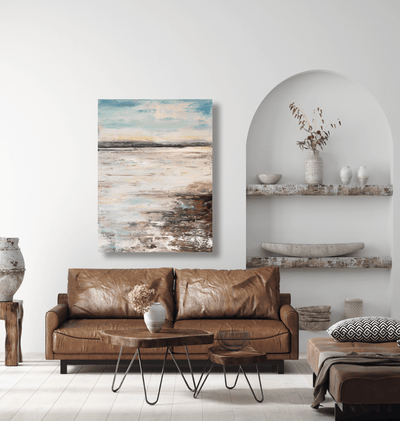 Sand Bar Artist Enhanced Canvas Print by John Beard Collection - product image 3 for Resin Society