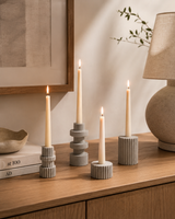 Sandstone Candle Holders by MESO