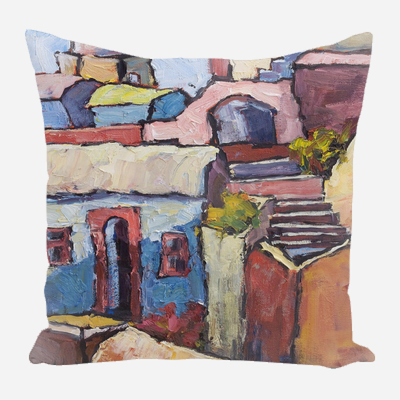 Santorini III Pillow by John Beard Collection - main product image for Resin Society