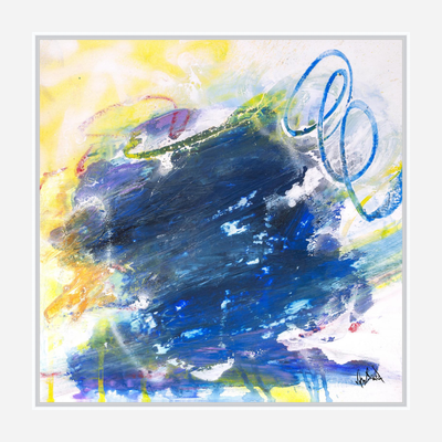 Sapphire Artist Enhanced Canvas Print by John Beard Collection - product image 8 for Resin Society