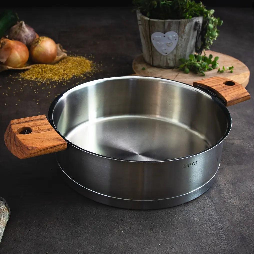 Saute pan with lid by CRISTEL USA - product image 2 for Resin Society