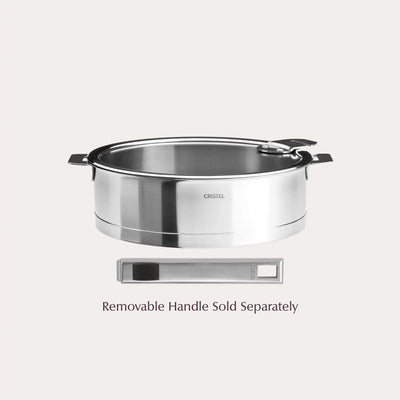 Saute pan with lid by CRISTEL USA - main product image for Resin Society