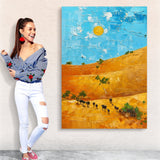 Canvas Print: "Savannah Daze" by Tailored Canvases - product image 4 for Resin Society