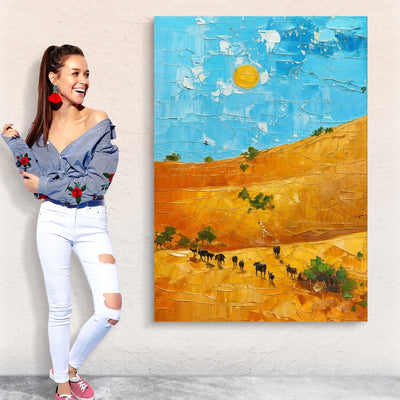 Canvas Print: "Savannah Daze" by Tailored Canvases - product image 4 for Resin Society