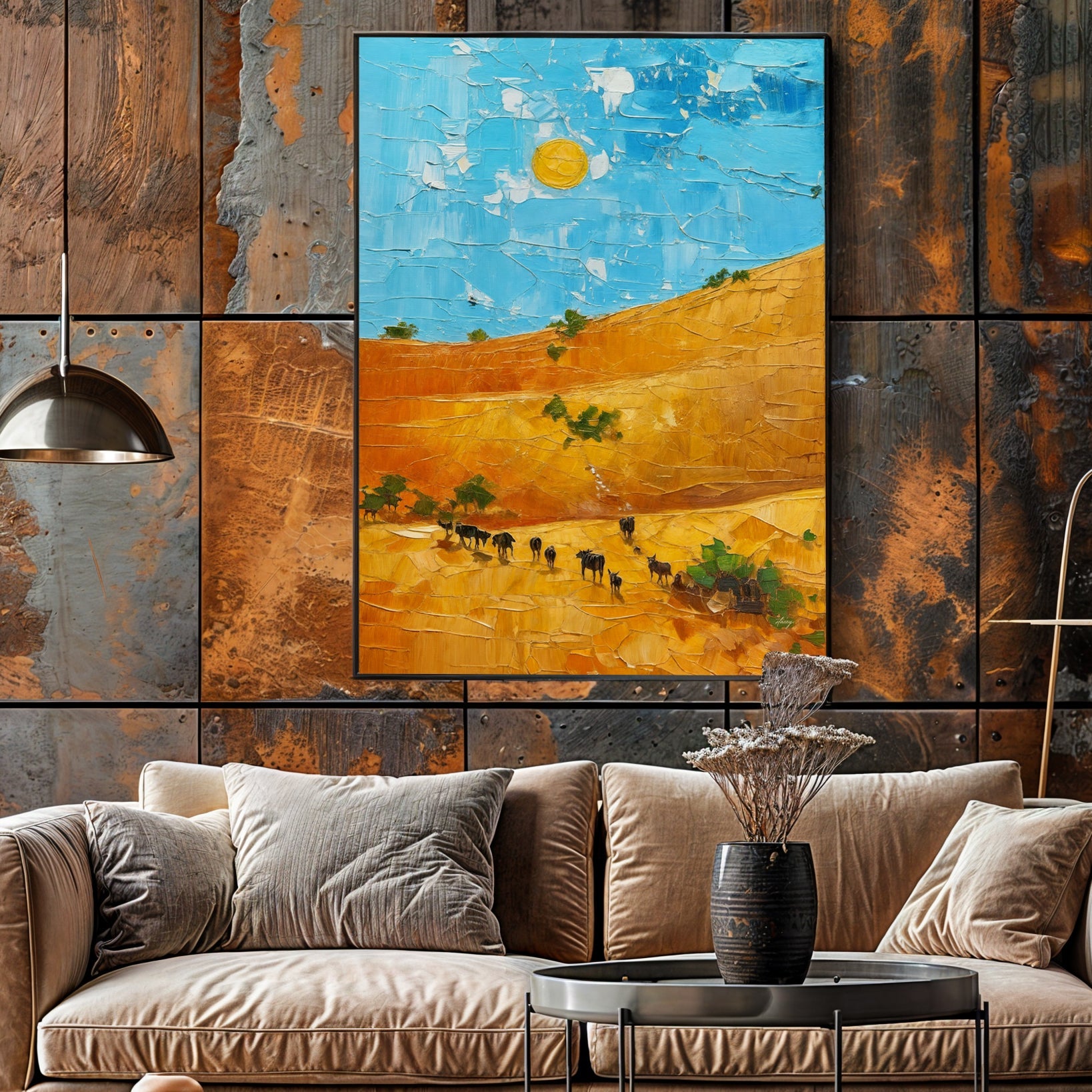 Canvas Print: "Savannah Daze" by Tailored Canvases - product image 2 for Resin Society