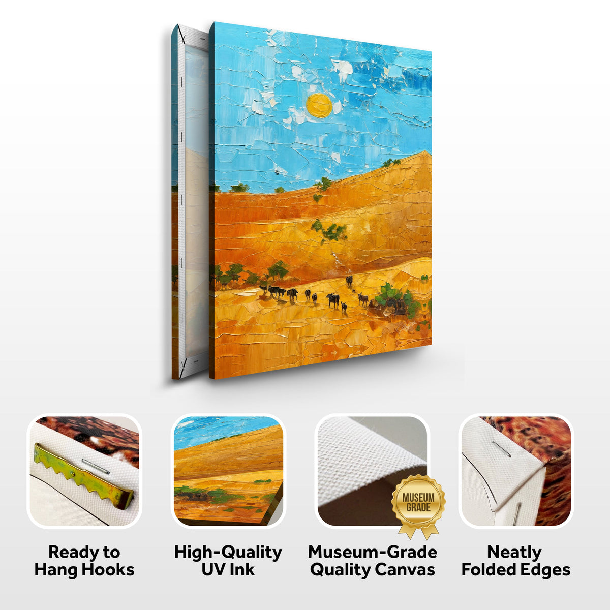 Canvas Print: "Savannah Daze" by Tailored Canvases - product image 6 for Resin Society