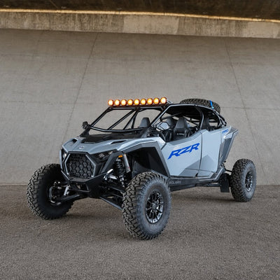 6 Light U-Con Interlocking Off Road LED Pod With Amber or White DRL by GGLighting - product image 11 for Resin Society