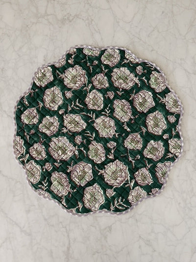 Floral Scalloped Placemats by Sarah Spiegel - product image 4 for Resin Society