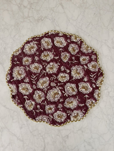 Floral Scalloped Placemats by Sarah Spiegel - product image 8 for Resin Society