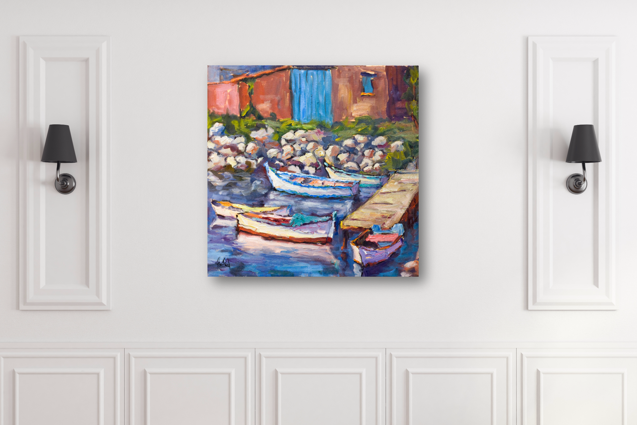 Scenes from Portugal II Artist Canvas Enhanced Print by John Beard Collection - product image 2 for Resin Society