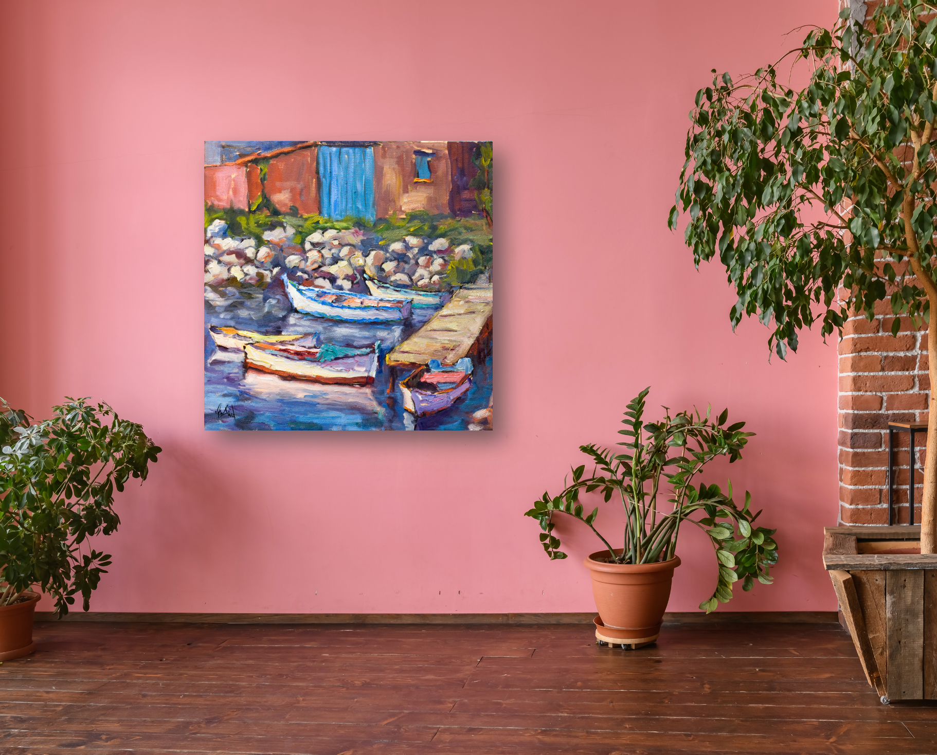Scenes from Portugal II Artist Canvas Enhanced Print by John Beard Collection - product image 3 for Resin Society