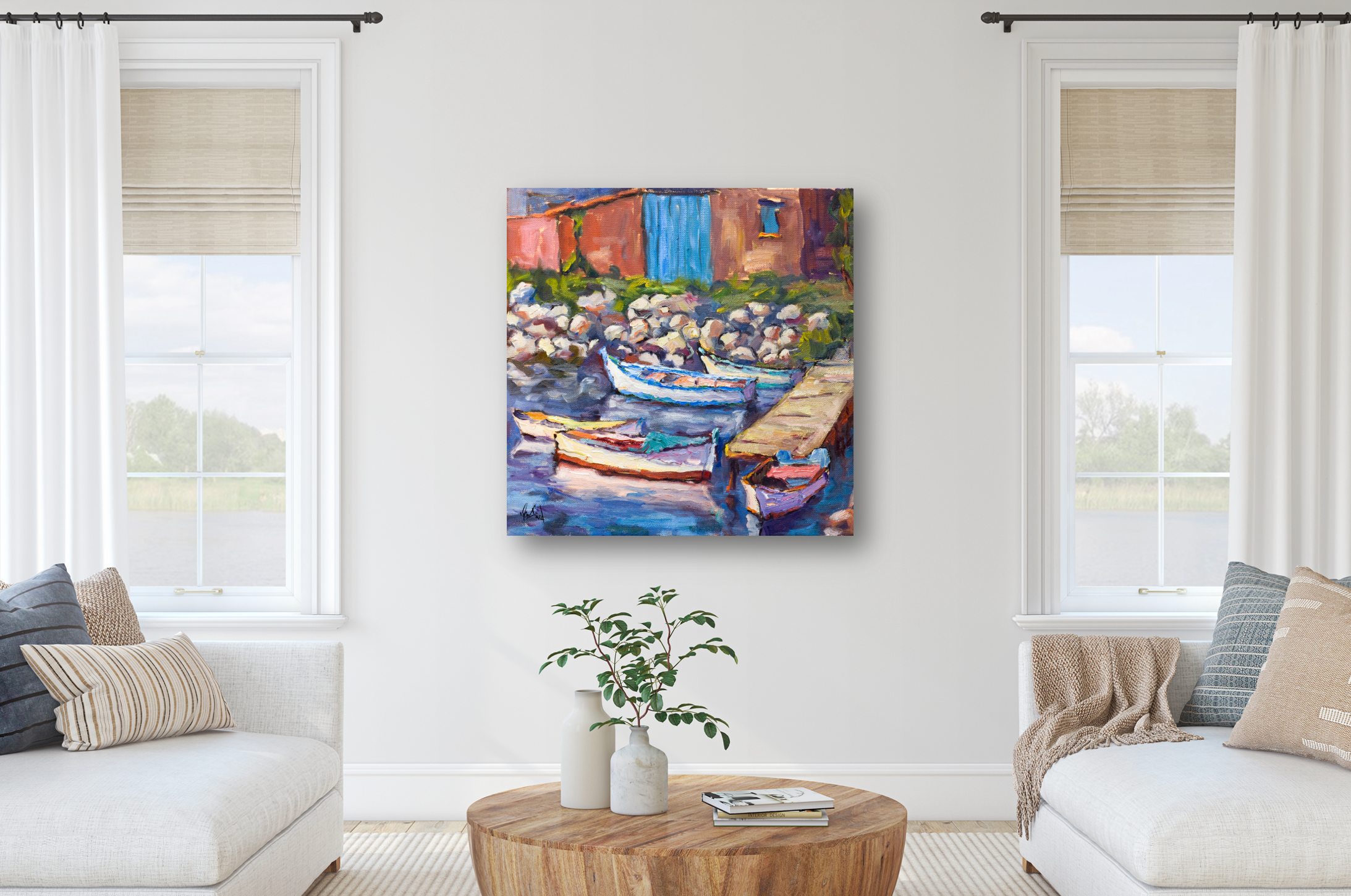 Scenes from Portugal II Artist Canvas Enhanced Print by John Beard Collection - product image 4 for Resin Society