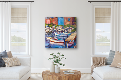 Scenes from Portugal II Artist Canvas Enhanced Print by John Beard Collection - product image 4 for Resin Society