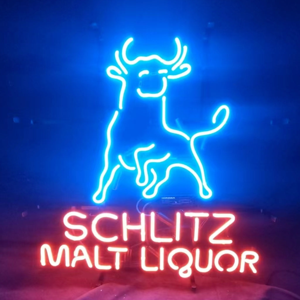 Schlitz Malt Liquor Neon Signs by Neon Signs Land - main product image for Resin Society