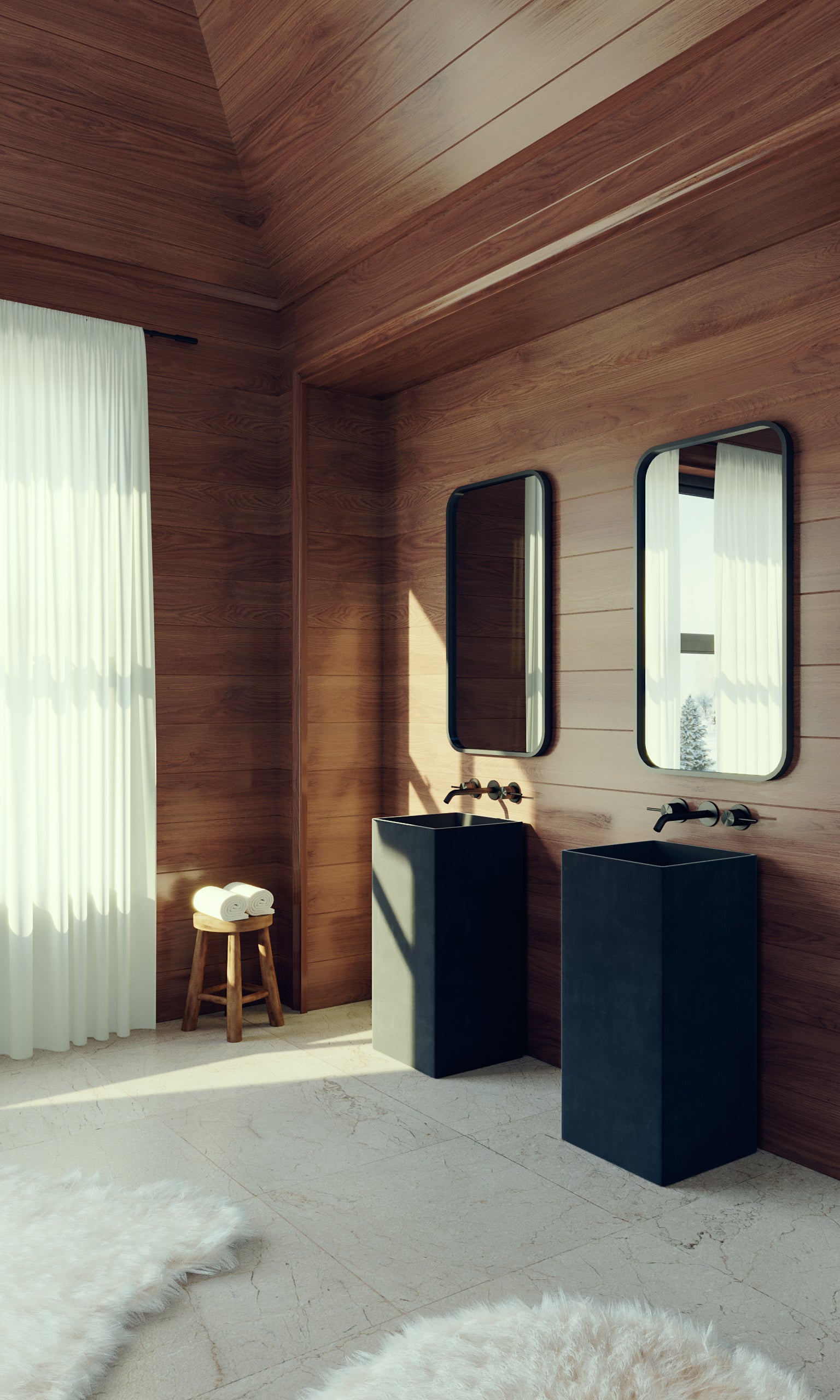 Rectangular Bathroom Sink by VAST Studio - product image 5 for Resin Society