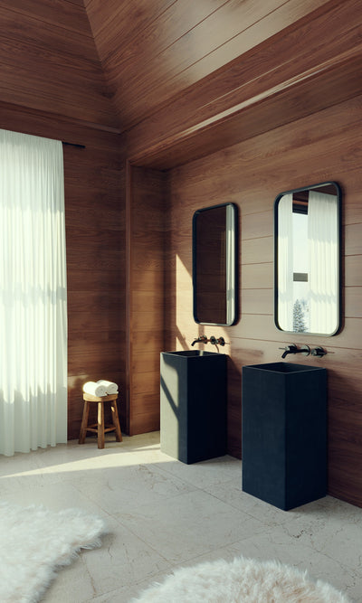 Rectangular Bathroom Sink by VAST Studio - product image 5 for Resin Society