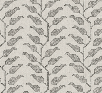 Folio Pillow Cover in Graphite, Susan Connor Textiles